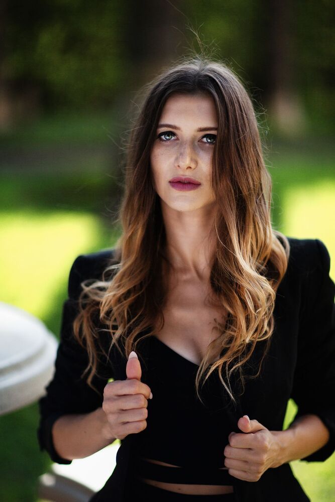She is a sharp, confident, strong woman.