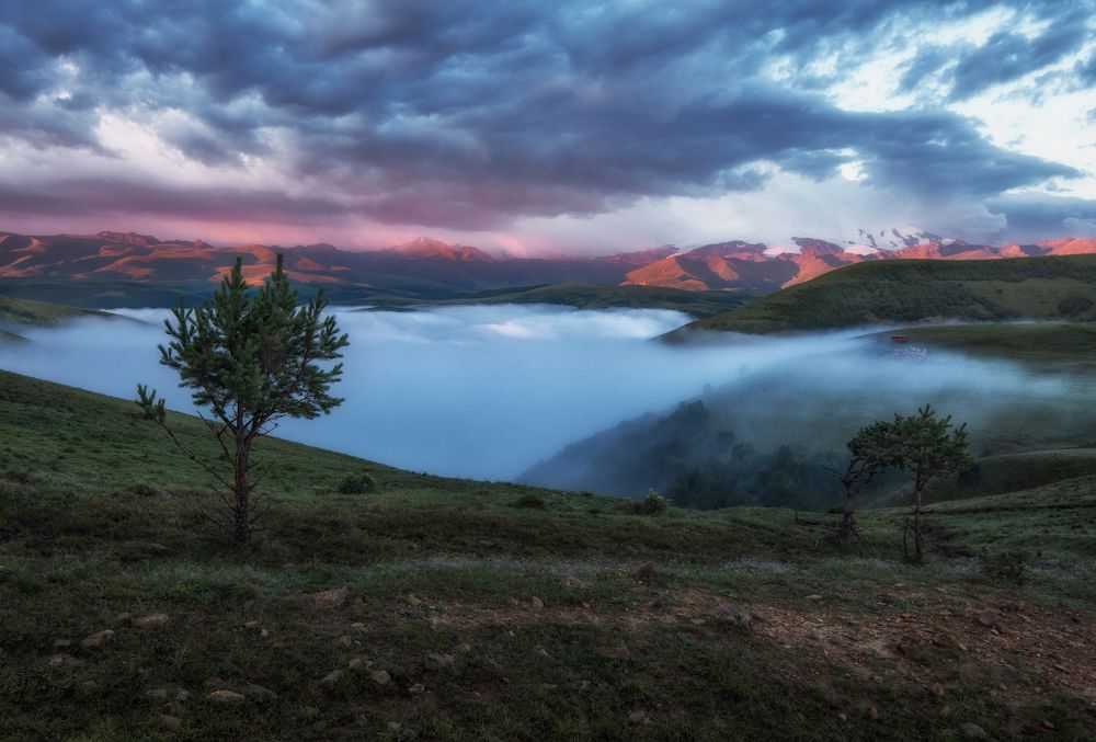 Волшебные туманы Приэльбрусья.