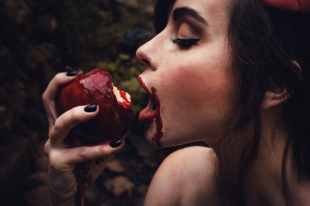 .bloody fruit.