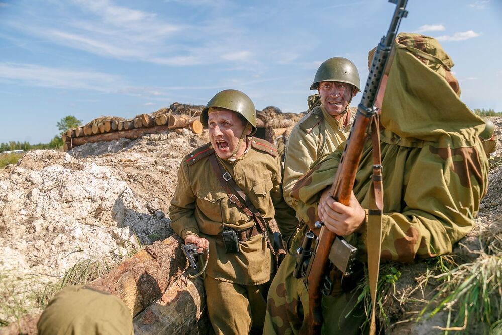 Освобожение Жиздры 1943- 2018. Реконструкция