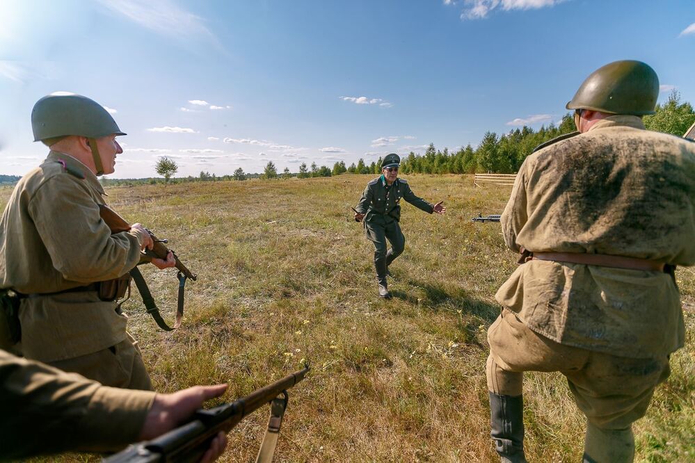 Освобожение Жиздры 1943- 2018. Реконструкция