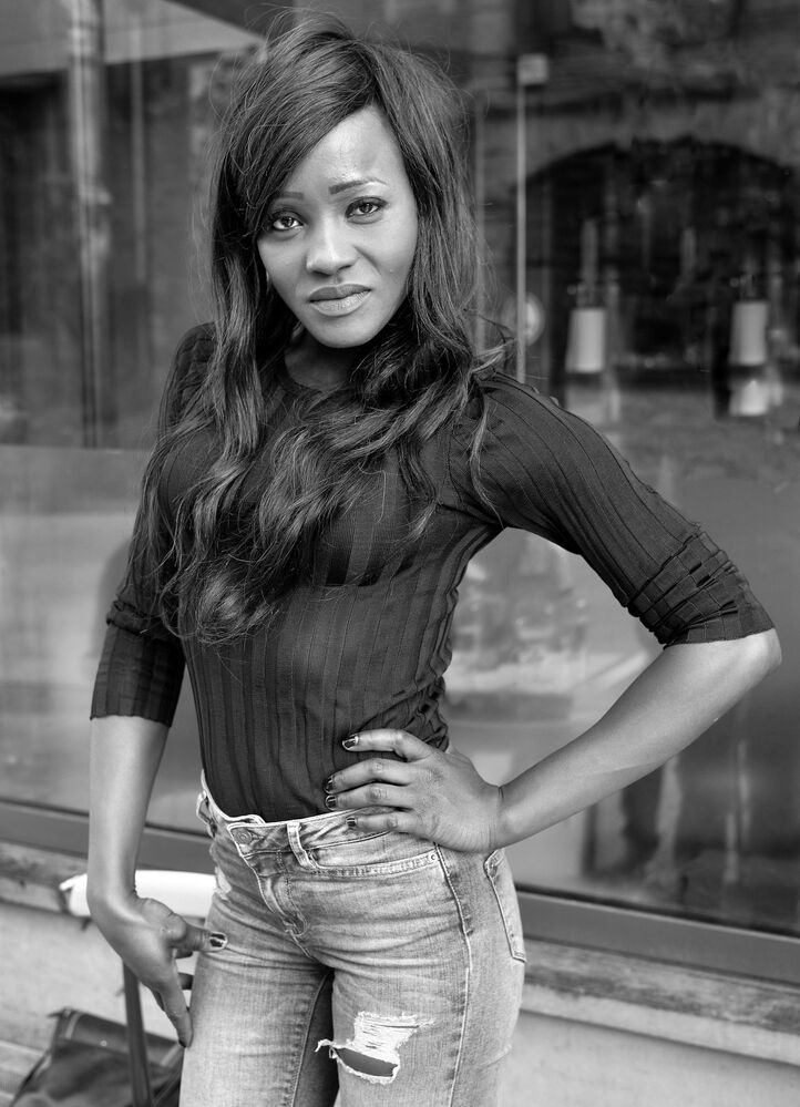 Street portraits.