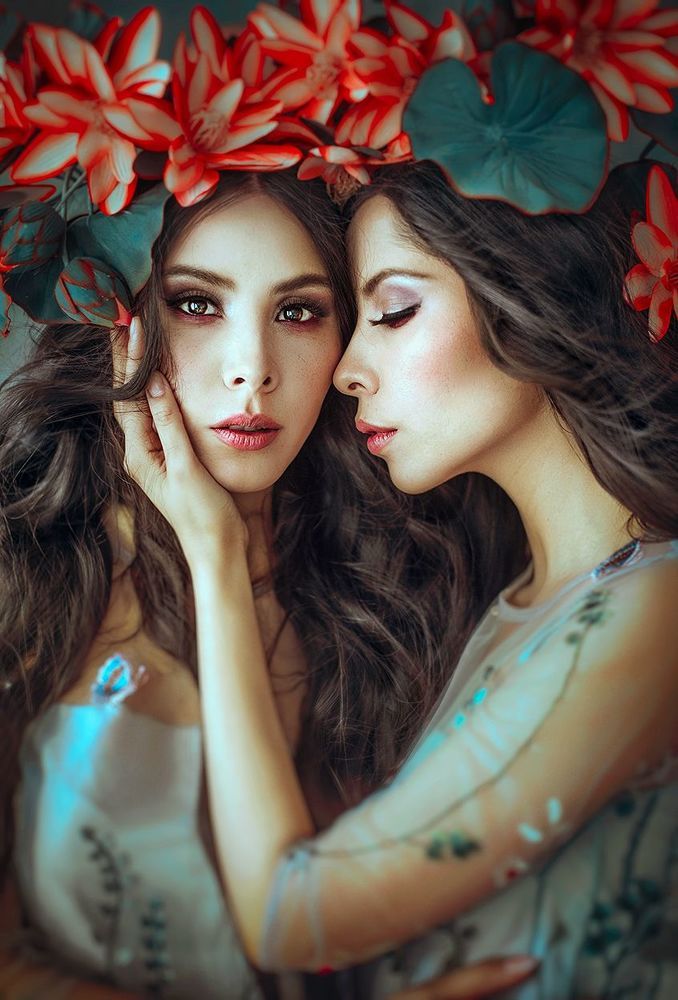 Delicadeza de feminidad