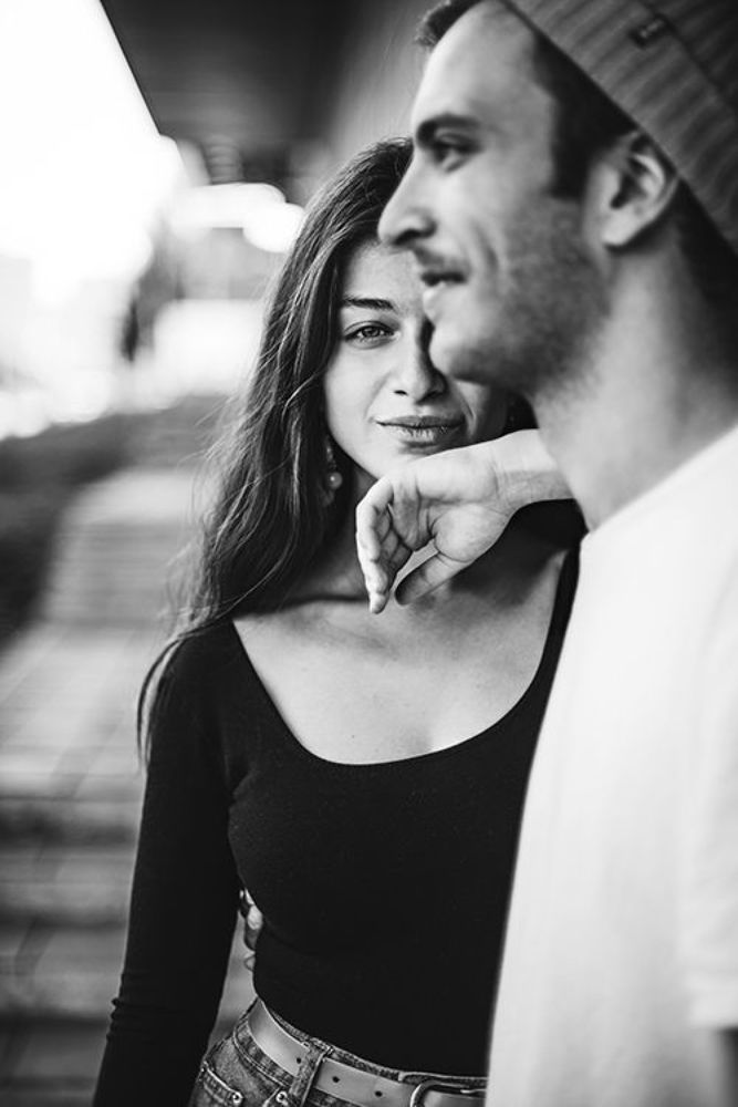 Veronica & Daniel (bw)
