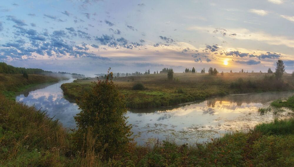 Утром
