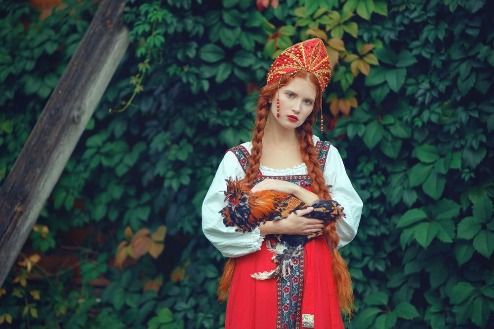 Саша и петух