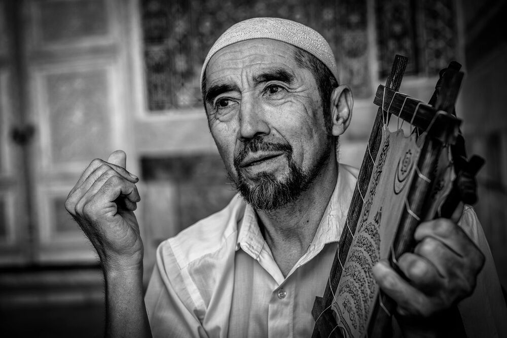 Художник на темы из  Корана. Регистан.