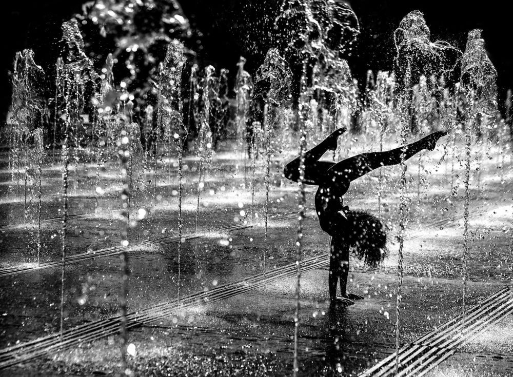 New sculpture for the fountain...