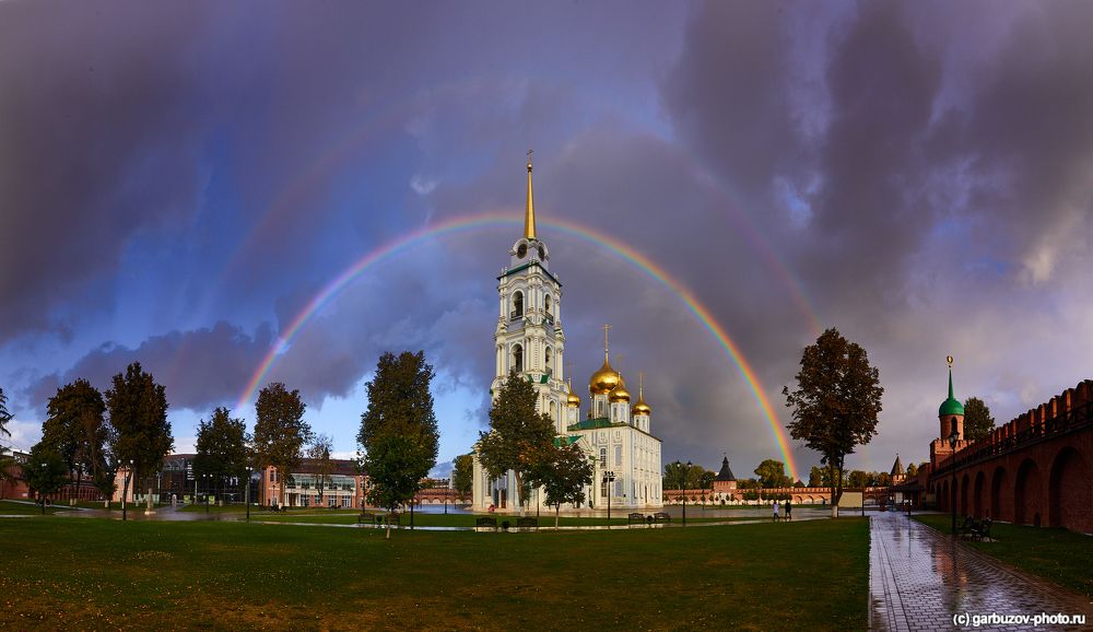 радуга в Тульском Кремле
