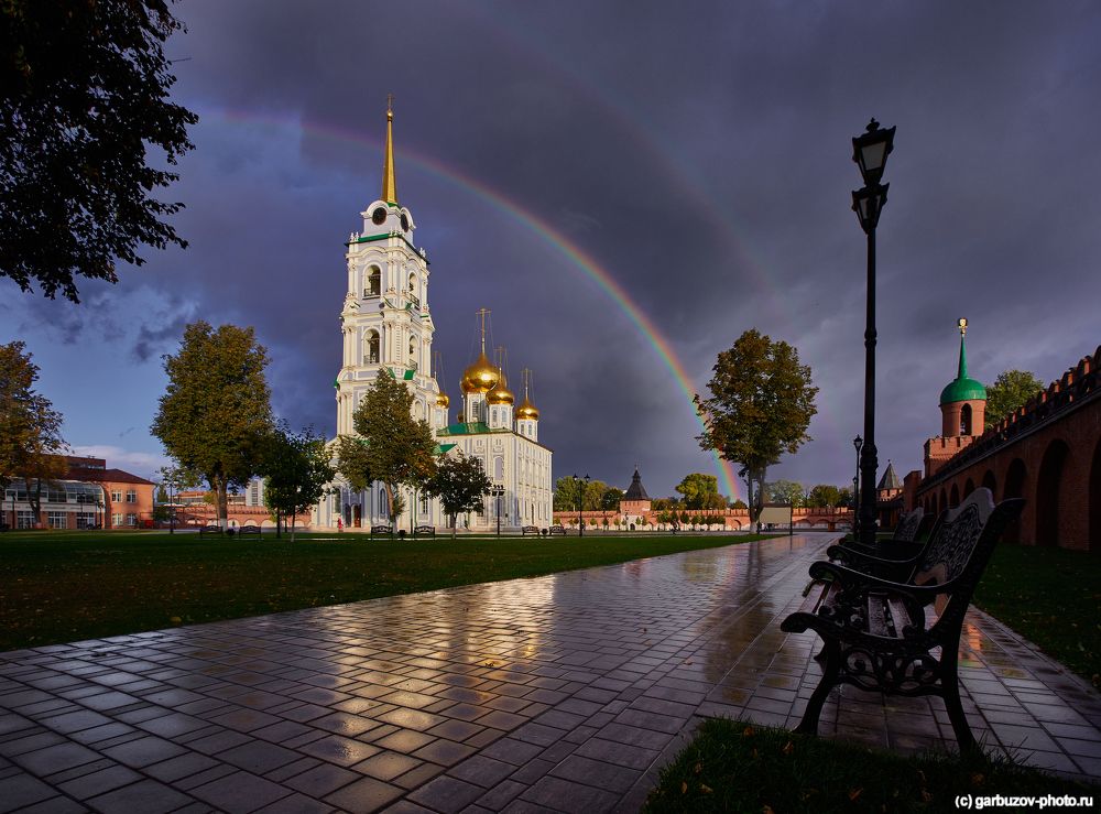 радуга в Тульском Кремле