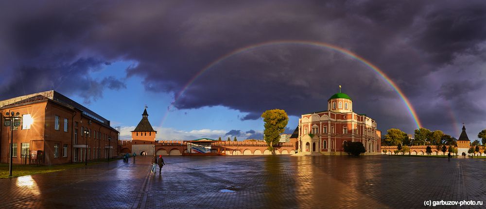 радуга в Тульском Кремле