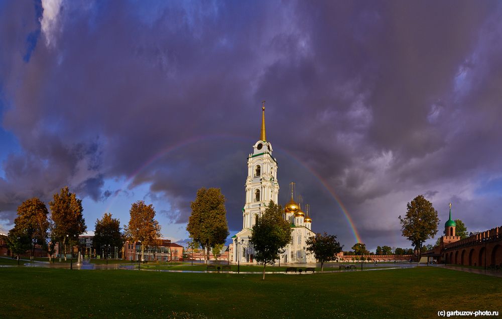 радуга в Тульском Кремле