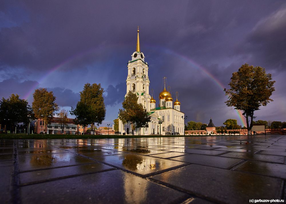 радуга в Тульском Кремле