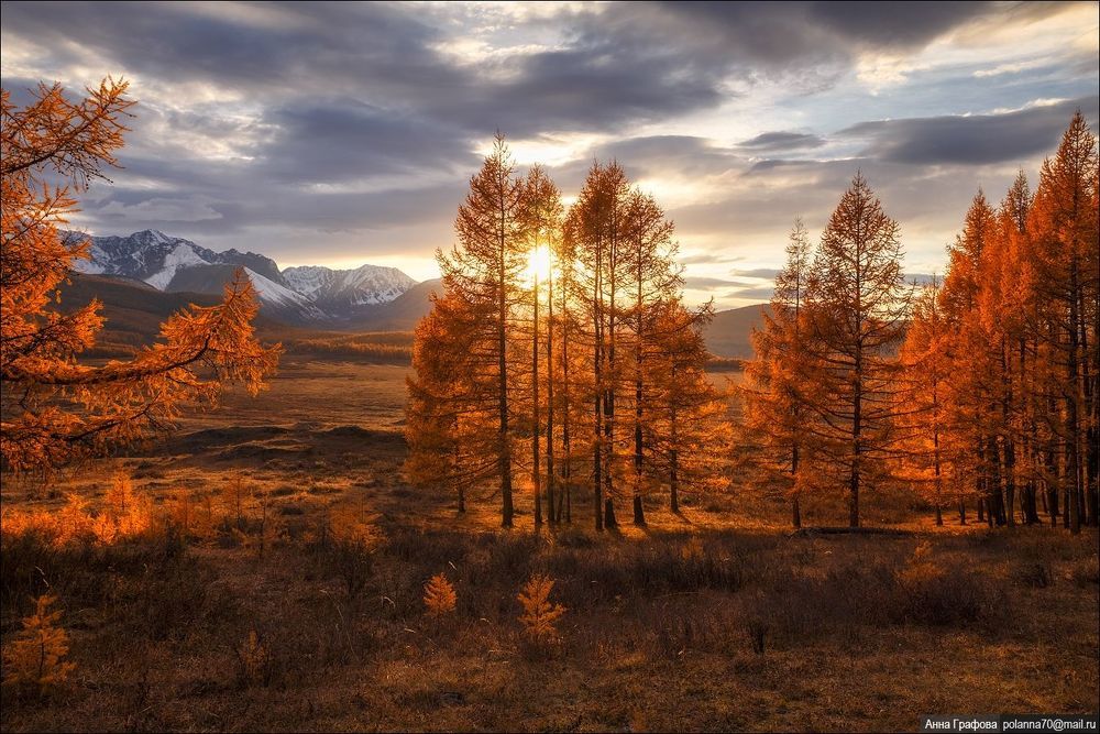 Тепло осеннего заката