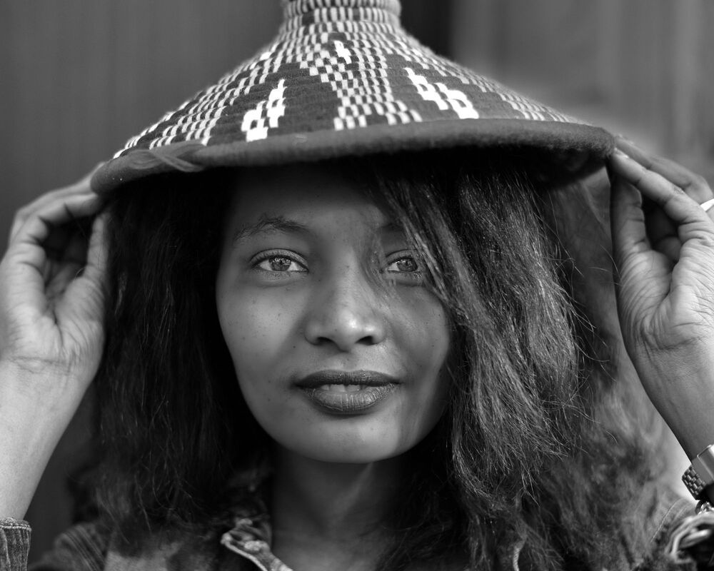 Portraits of people from the quarter the Seefhoek in Antwerp(Belgium).