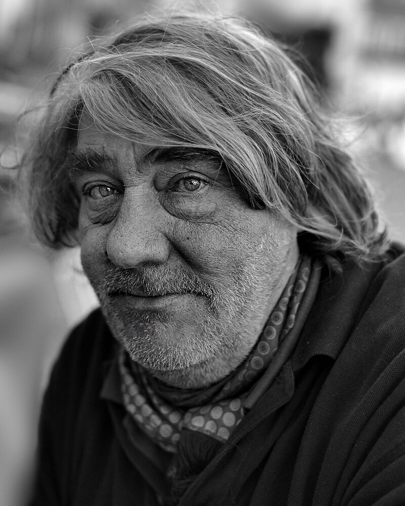 Portraits of people from the quarter the Seefhoek in Antwerp(Belgium).