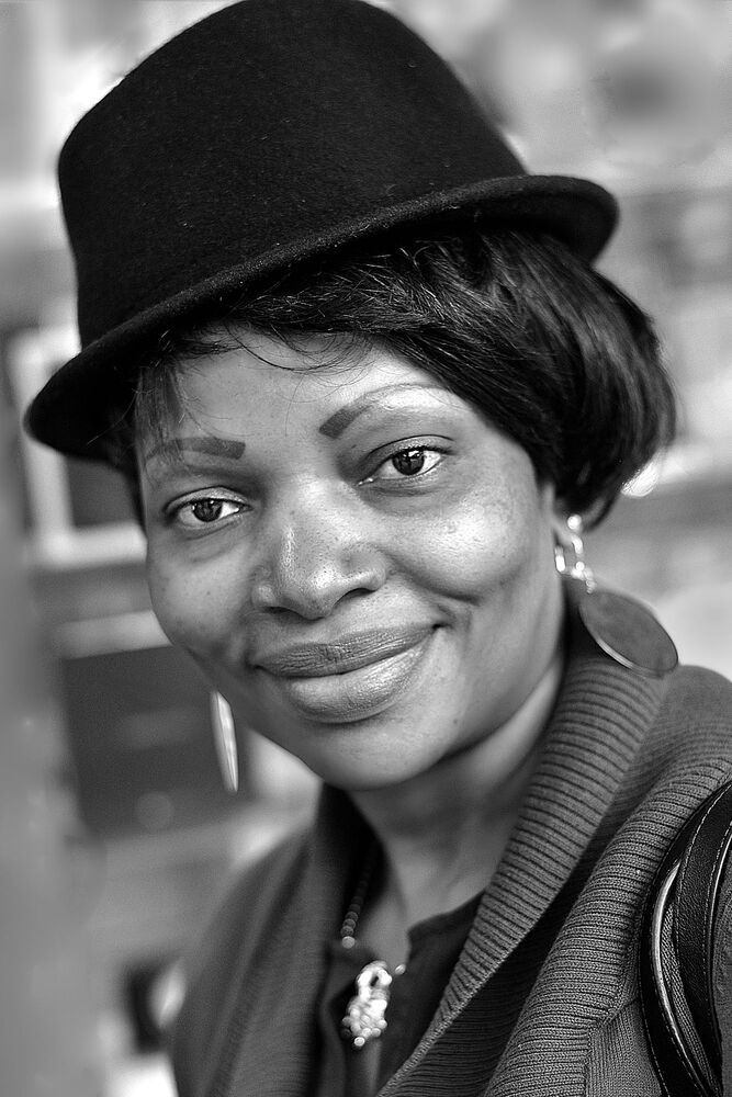 Portraits of people from the quarter the Seefhoek in Antwerp(Belgium).