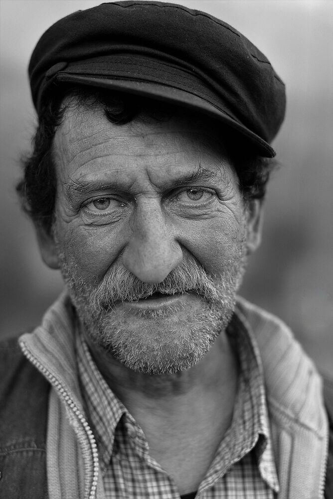 Portraits of people from the quarter the Seefhoek in Antwerp(Belgium).