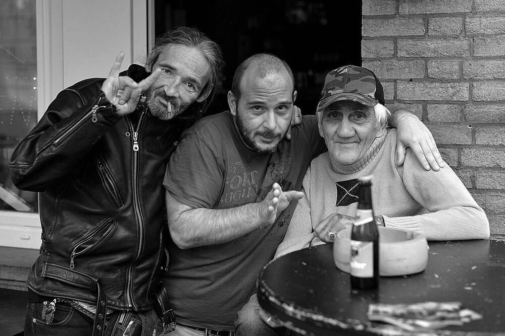 In the pubs of Antwerp.