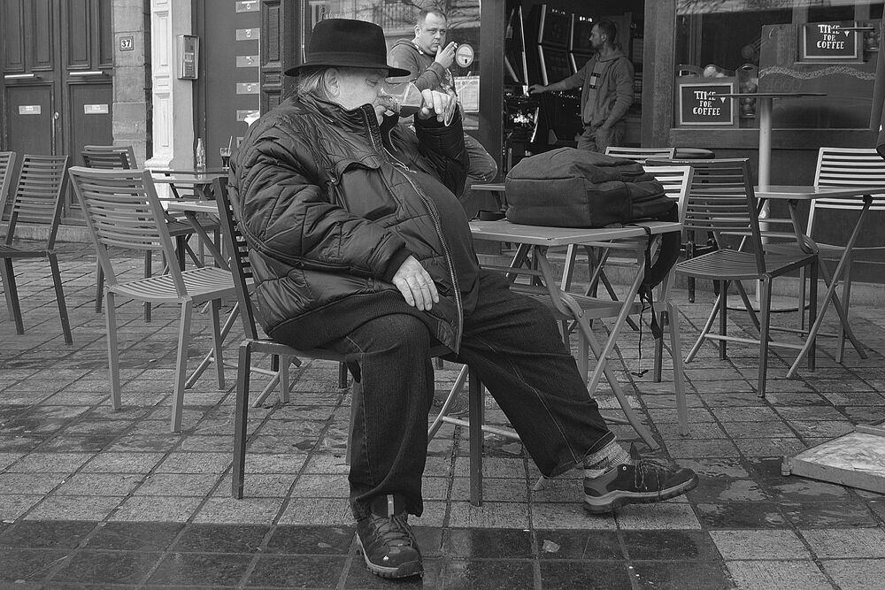 In the pubs of Antwerp.