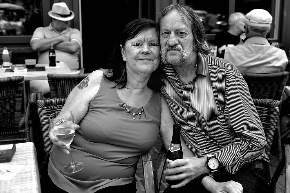 In the pubs of Antwerp.