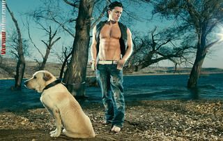 Rati Tsiteladze- With dog