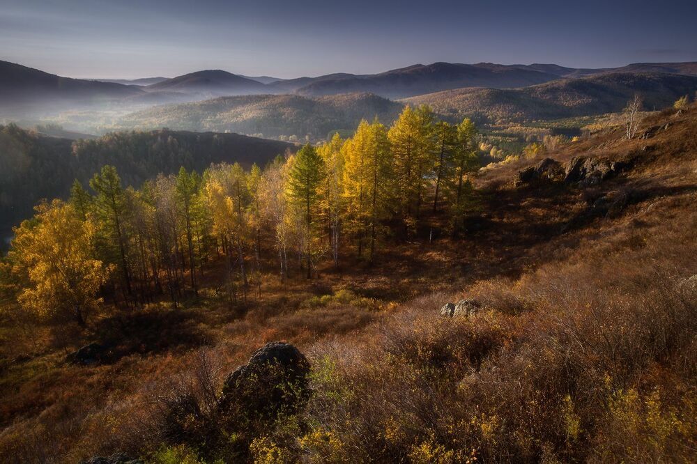 Осень в Абзаково