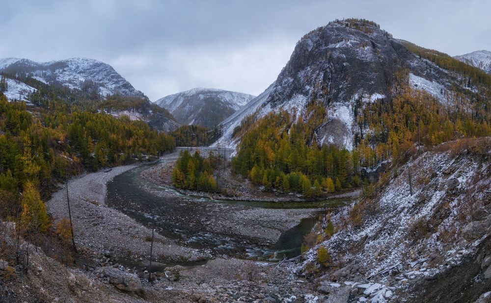 Ландшафты Восточного Саяна.