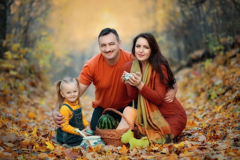семейная прогулка
