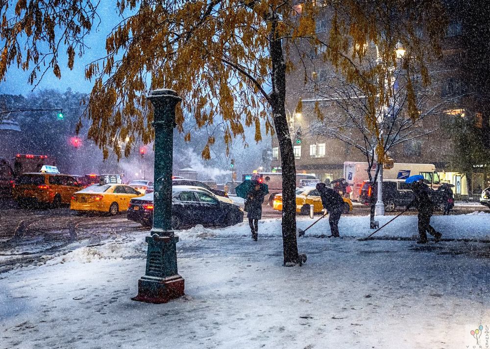 Первый снег 2018