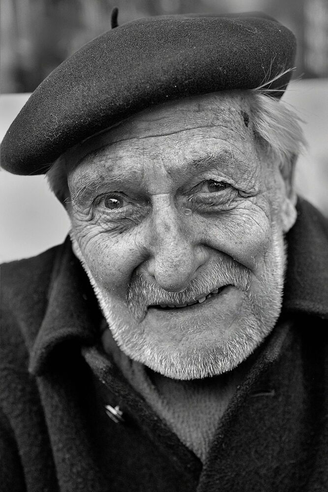 Portraits of people from Ostende(Belgium).