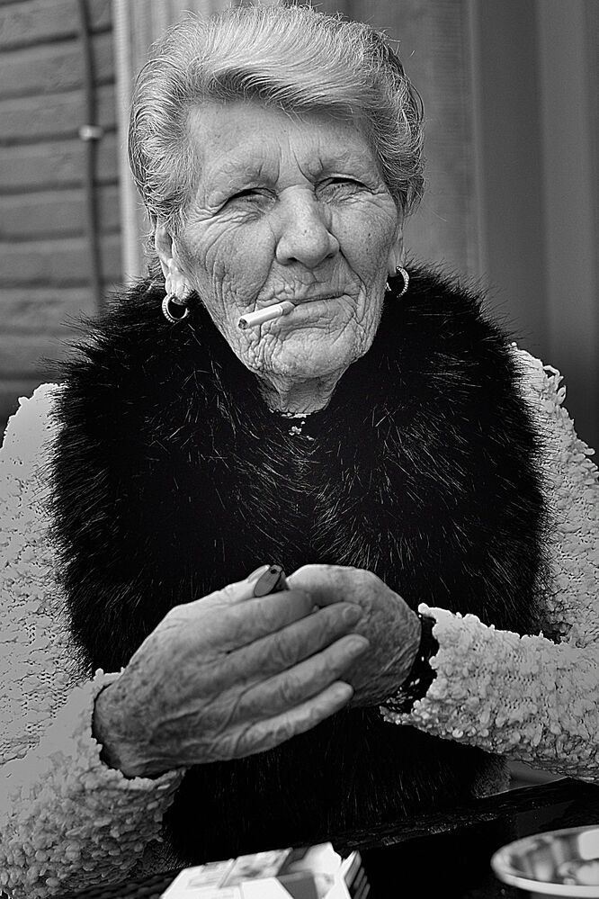 Portraits of people from Ostende(Belgium).
