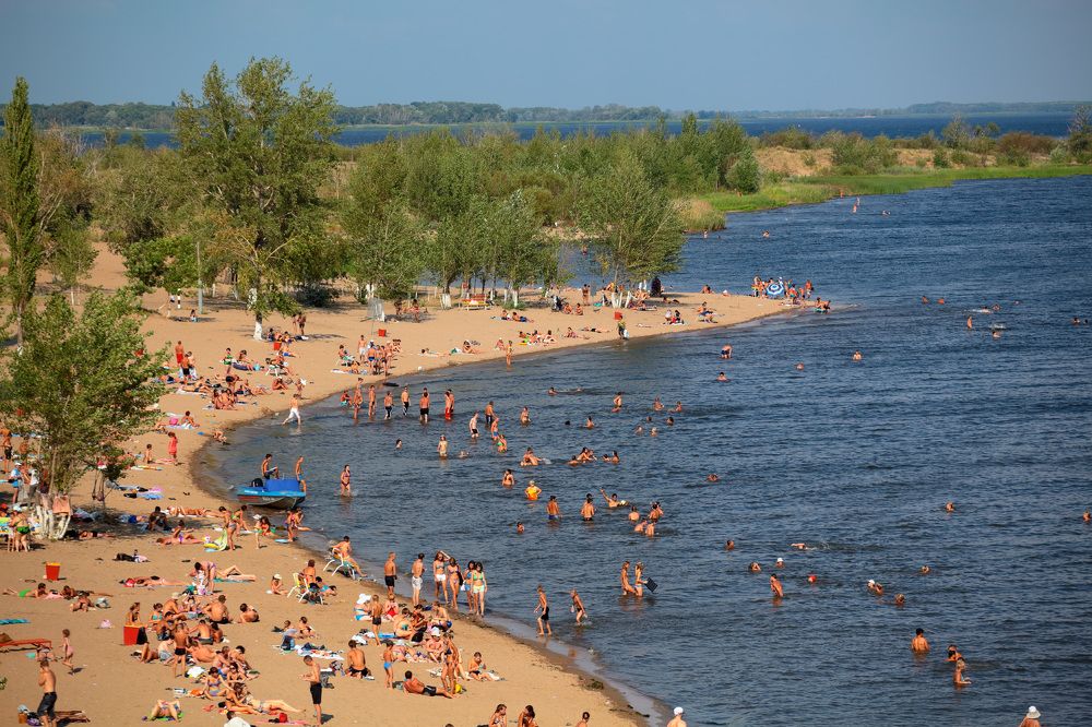 Саратовский пляж