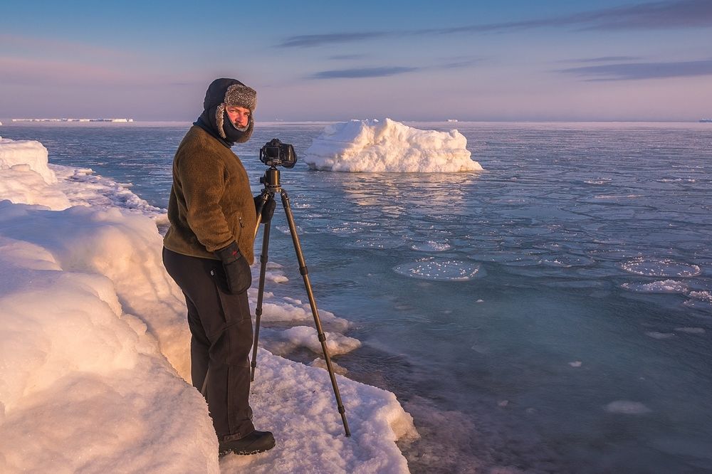 Небольшая фотосессия :) Мороз фотографу ни по чем )))