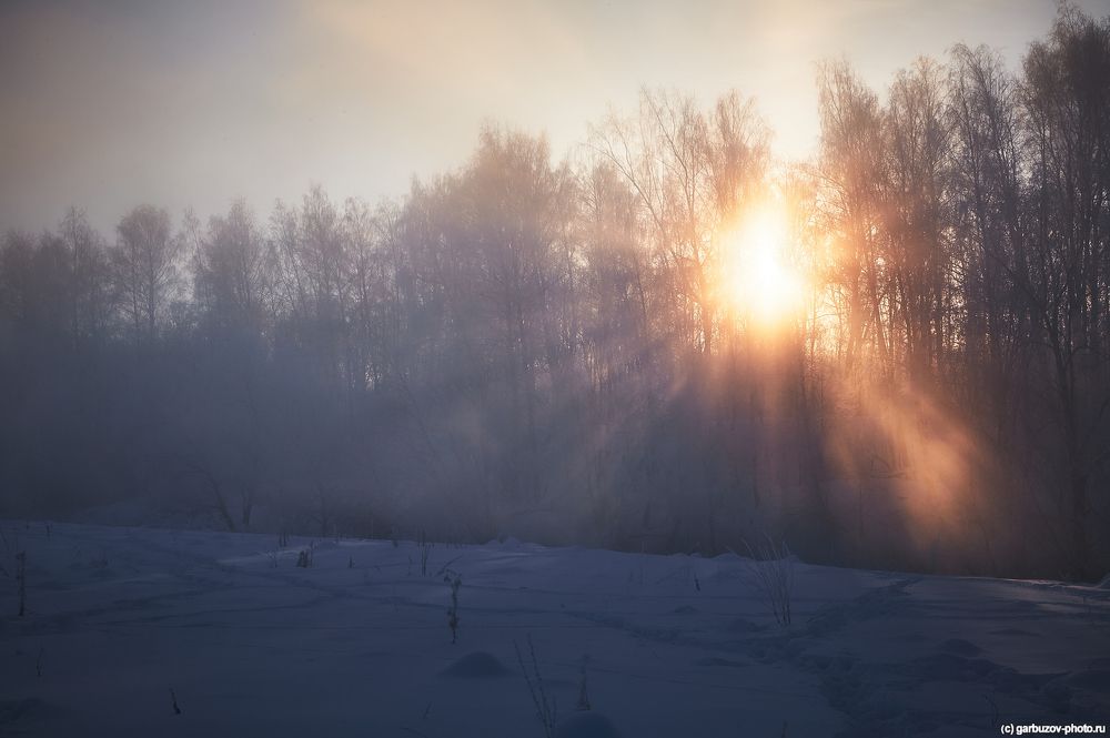 Утро морозное, утро седое