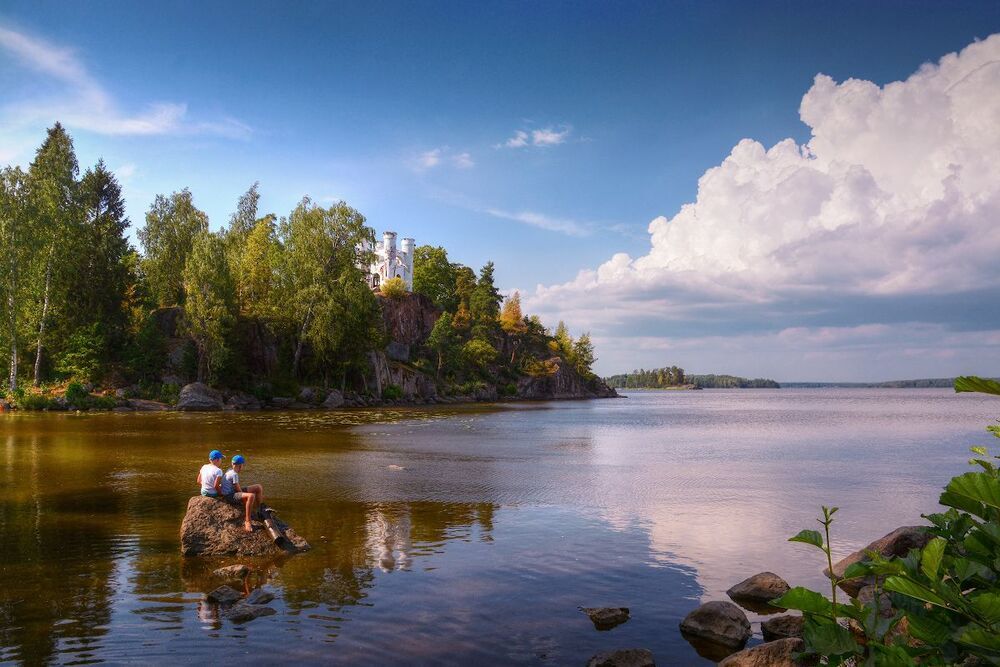 В парке Монрепо