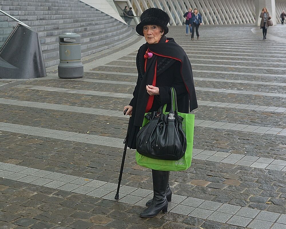 Streetportraits in Li&egrave;ge(Belgium).