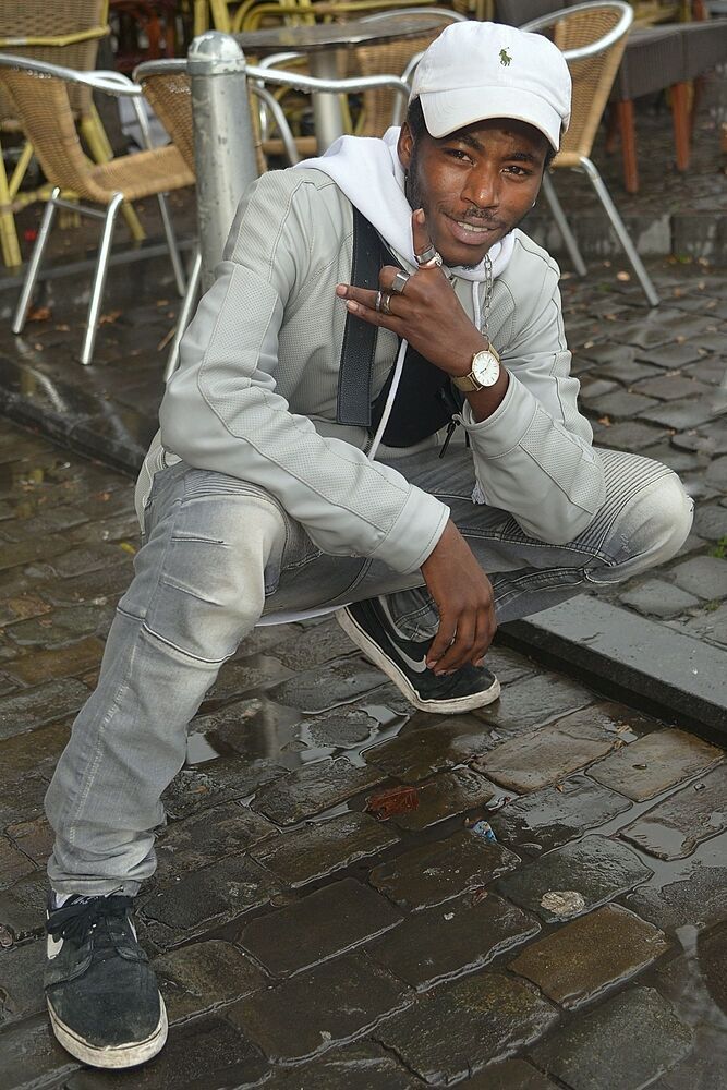 Streetportraits in Li&egrave;ge(Belgium).