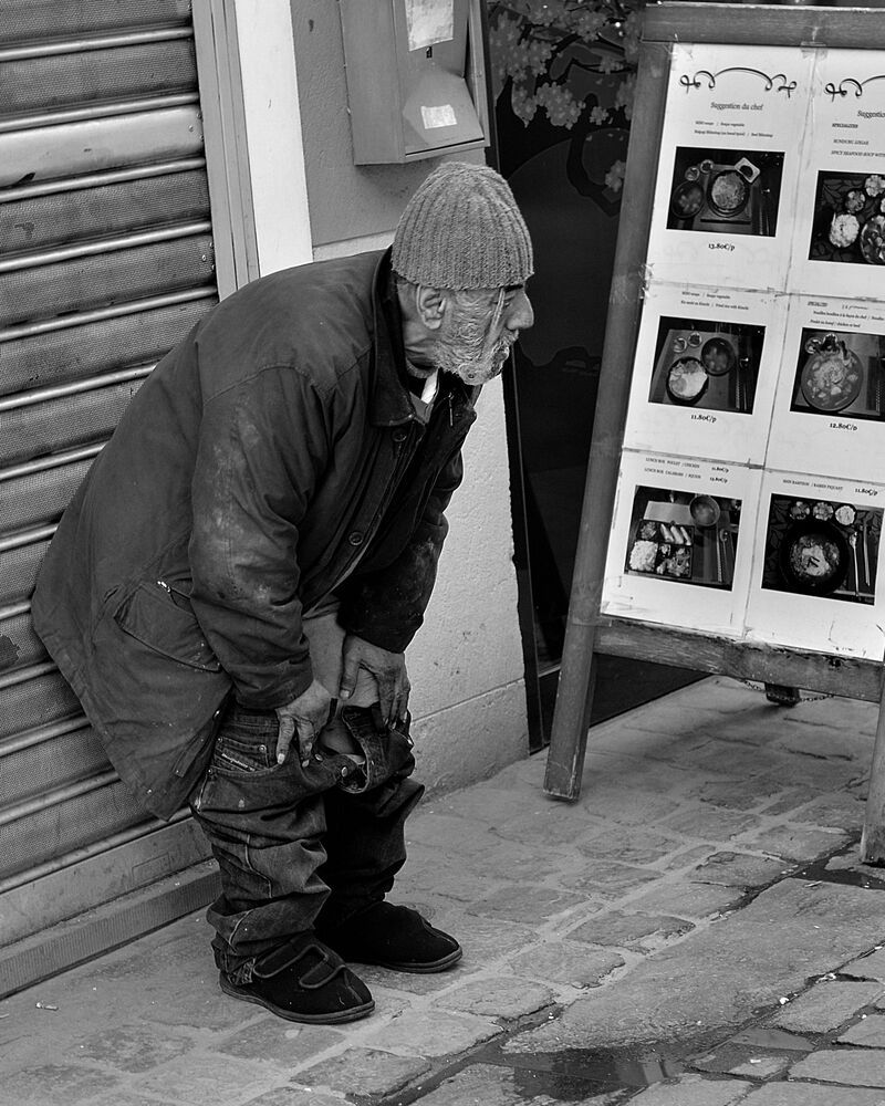 In the streets of Brussels.