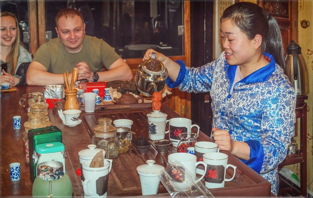 Про искусство чайной церемонии.