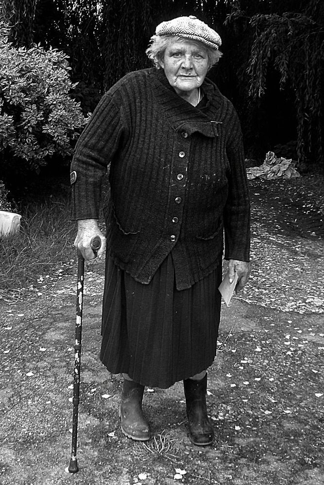 Belgian old peasant family.