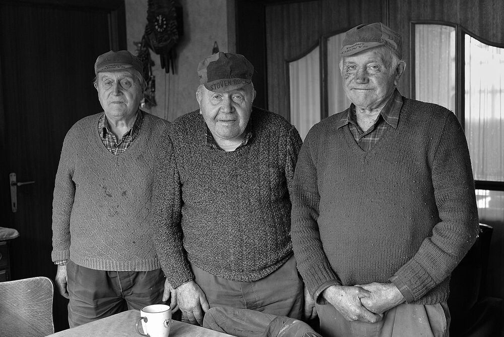 Belgian old peasant family.