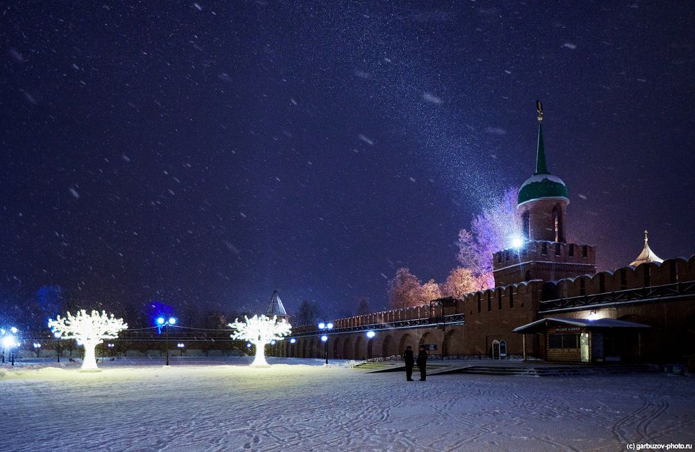 Тульский Кремль в снегопаде