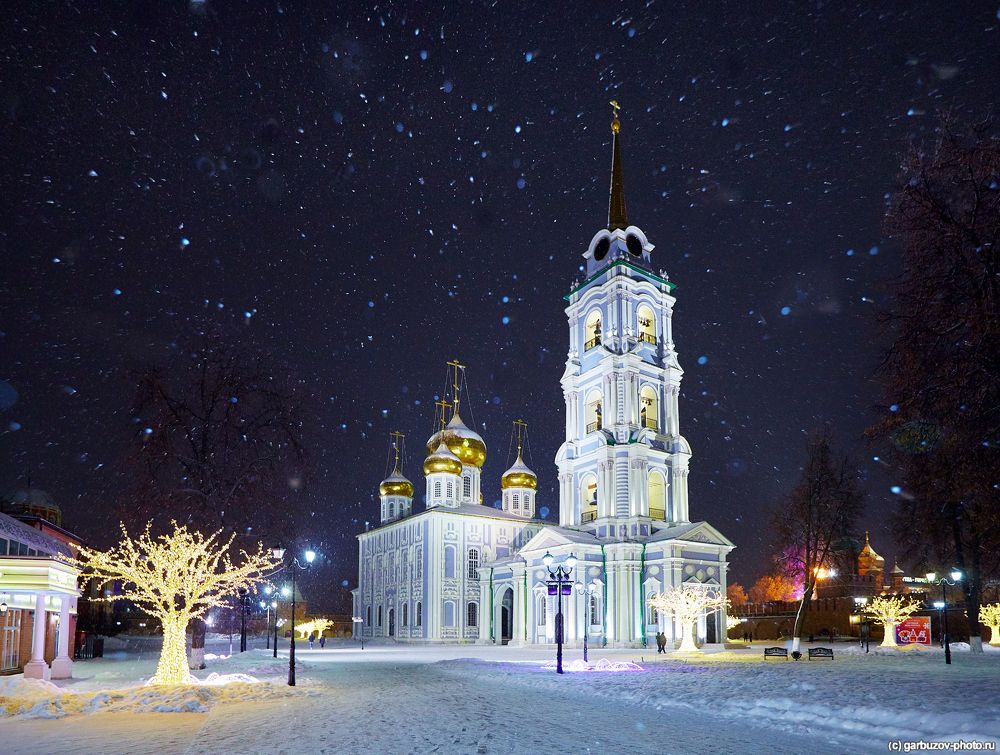 Тульский Кремль в снегопаде