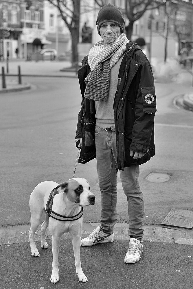 People from the city Charleroi(Belgium).