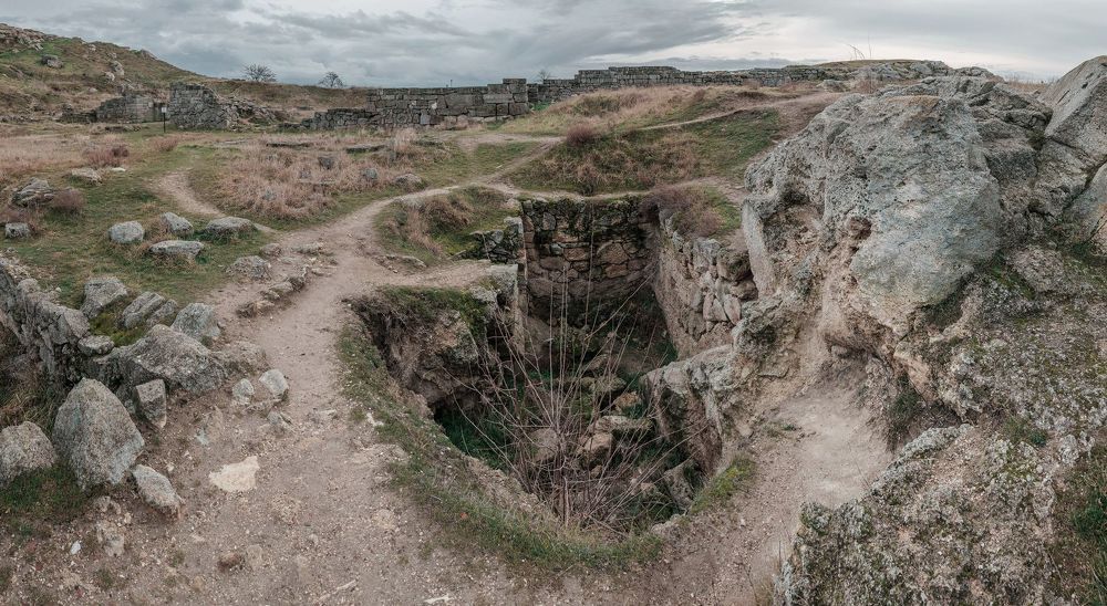 Прогулки с декабрём в Пантикапее.