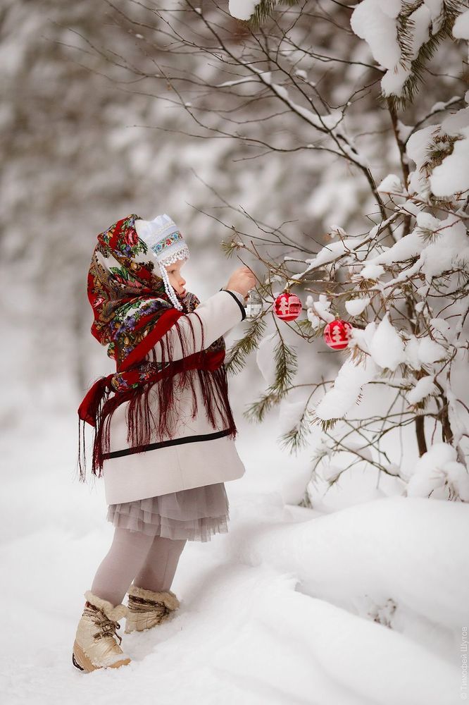 Новогодние хлопоты Алёнки
