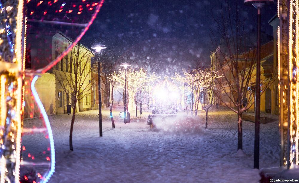 Прогулки по новогодней столице