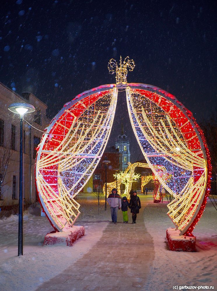 Прогулки по новогодней столице