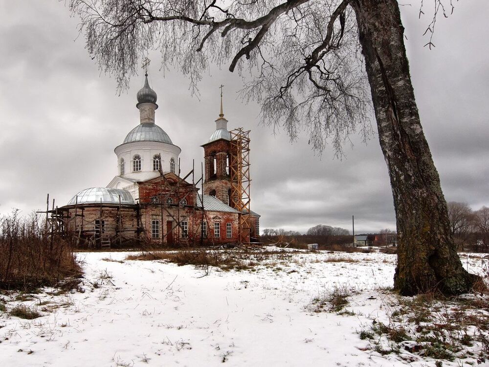 Церковь Николая Чудотворца. Ярославская область, Переславский район, с. Лучинское